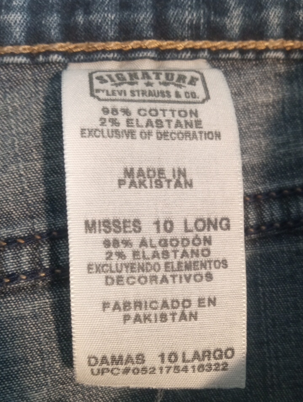 LEVI'S SIGNATUREMISSES BOOT CUTT - Picture 8 of 8